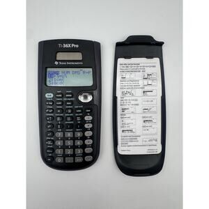 Texas Instruments TI-36X Pro Scientific Calculator Working